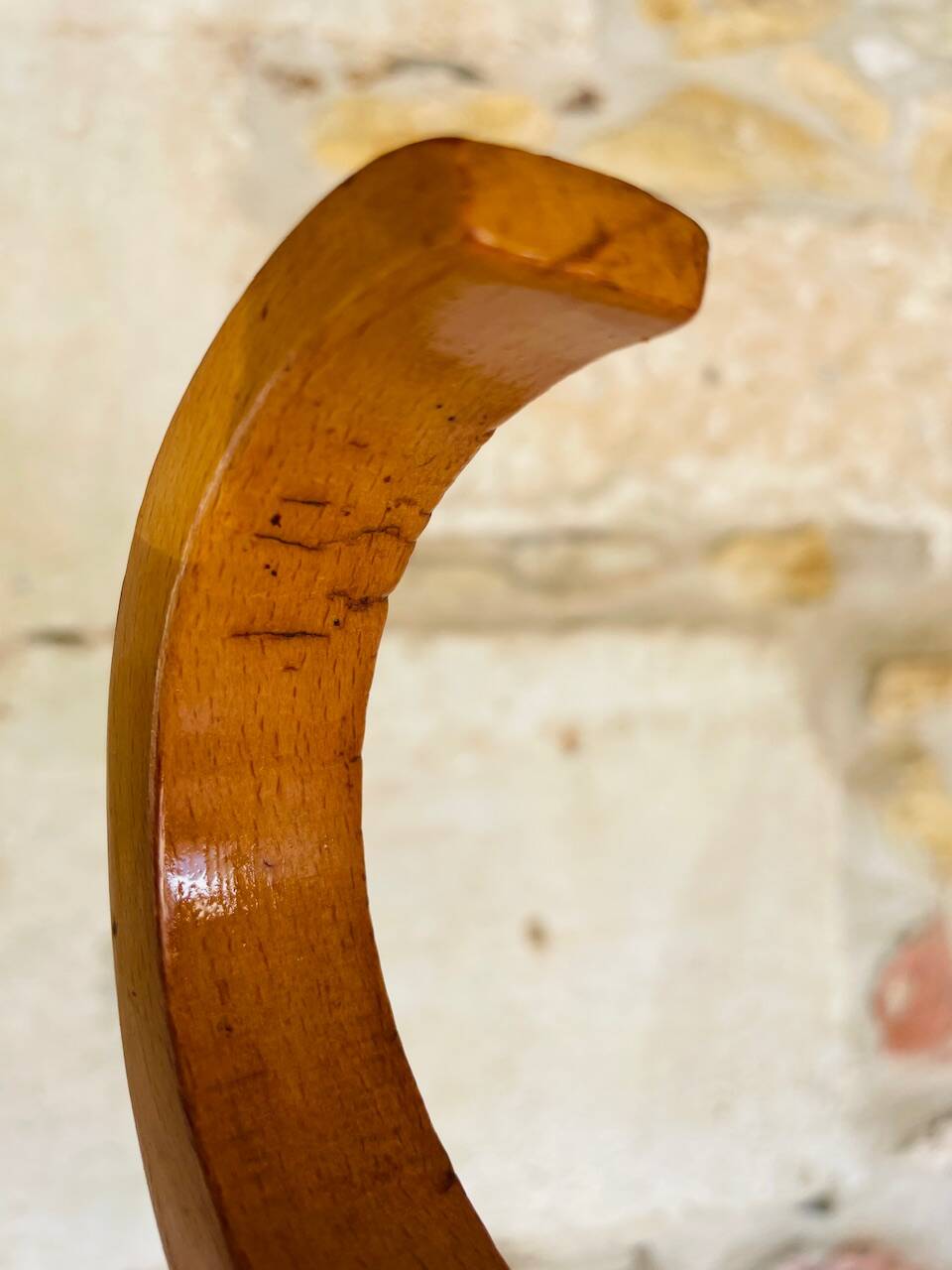 Vintage coat rack on legs by Baumann, circa 60s.
