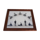 Old child photo frame "Minot Marseillais"
