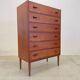 Poul Volther Teak Chest Of Drawers, 1950s.
