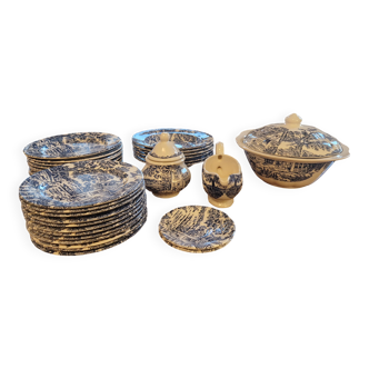 Vintage tableware "English style" Lunéville – Hunters & Pub Hare & Ho