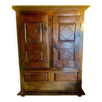 Wardrobe early eighteenth century oak