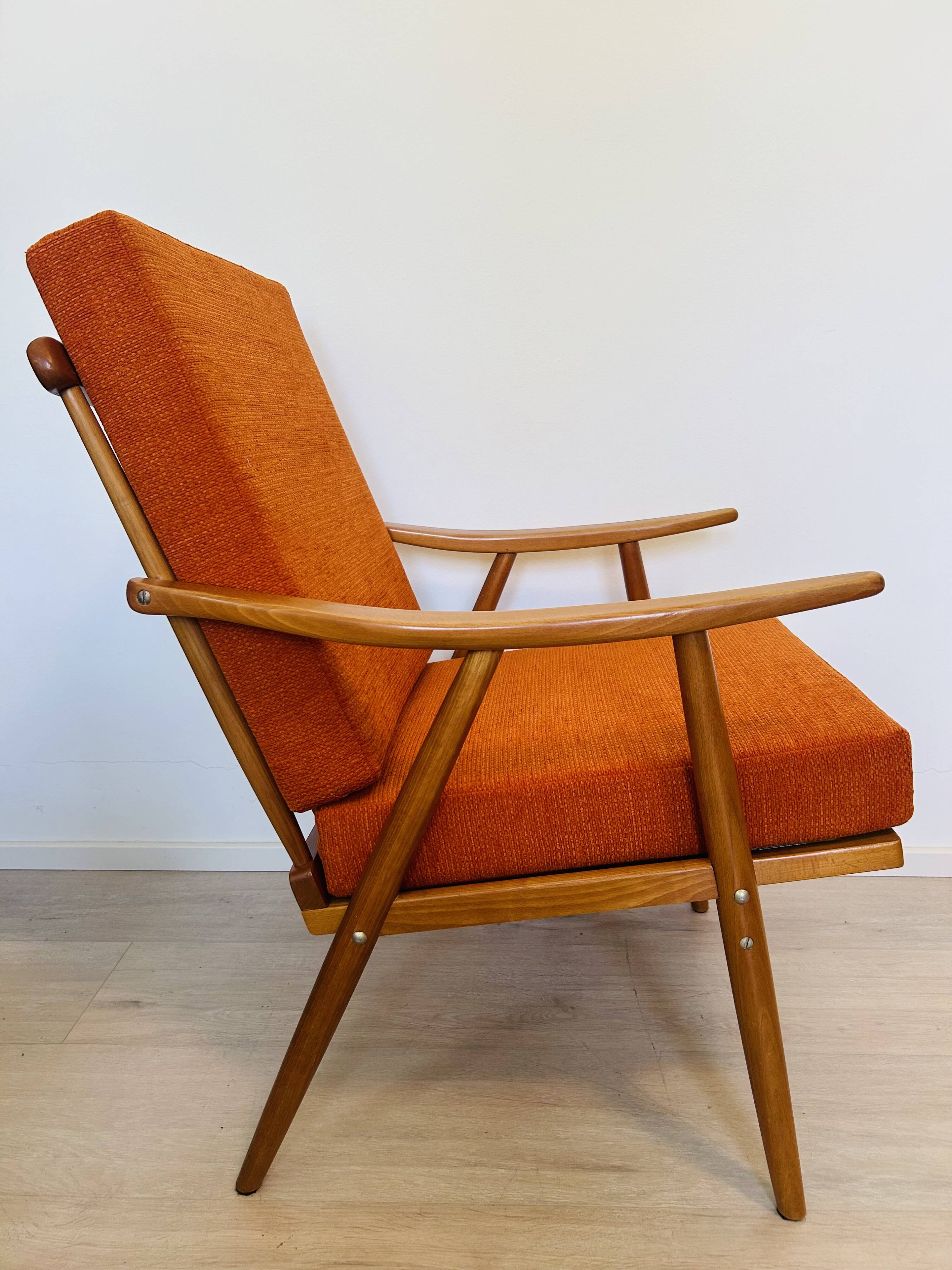 Mid-Century Armchair by Jaroslav Šmidek for TON, 1970’s