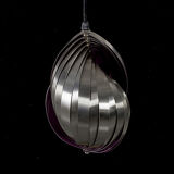 Spiral conche pendant lamp by Henri Mathieu