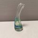 Beau vase en verre fait main, du Danemark des années 1960-70