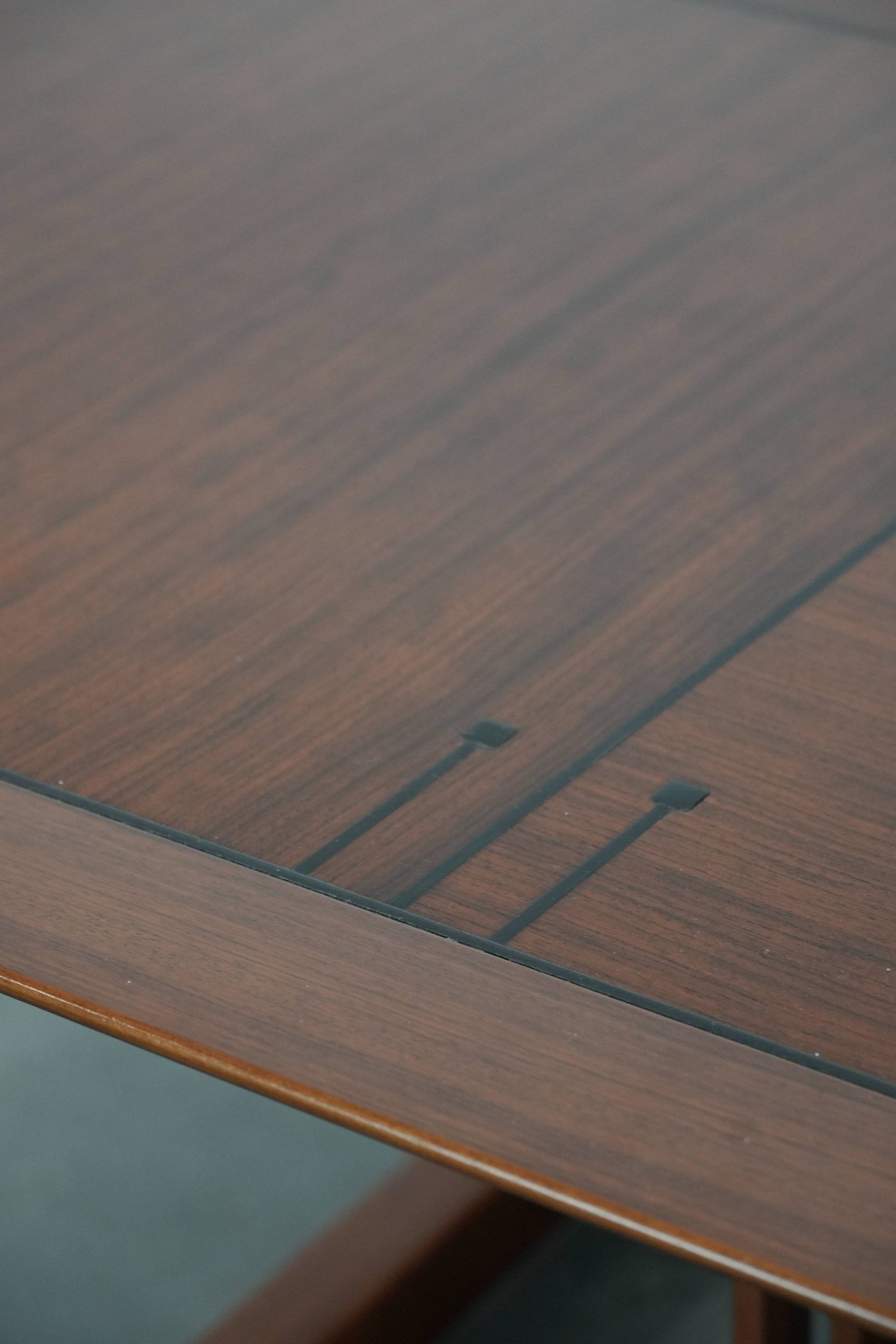 Beautiful and luxurious large square Art Deco design coffee table