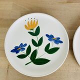 3 vintage ceramic dishes and pitcher from the 50s Poteries du Marais