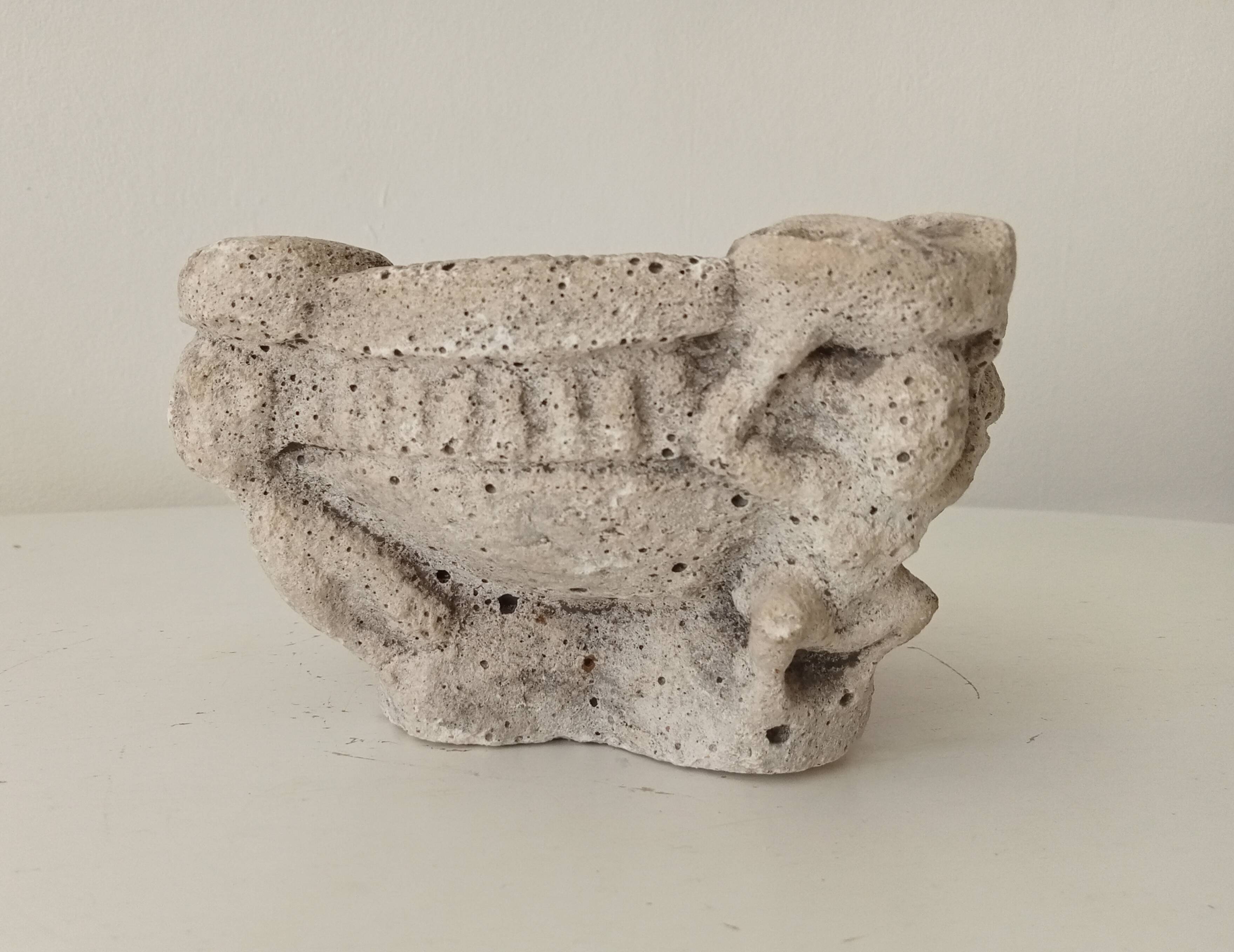 Vintage stone gargoyle ashtray