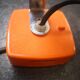 Wall spot wall lamp Italian orange ceiling lamp vintage 100%70 Targetti Sankey