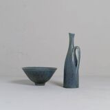 Collection of ceramic vases by Carl Harry Stålhane Rörstrand Sweden, 1950