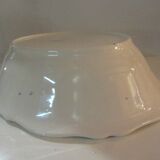 Ravier or small oval dish longchamps ceramics rouennais model