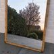 Miroir en rotin 1960