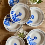 Set of 6 vintage soup plates model Edmond de Saint Amand - Moulin des Loups