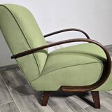 Art Deco Lounge Chair by Jindrich Halabala, 1940s