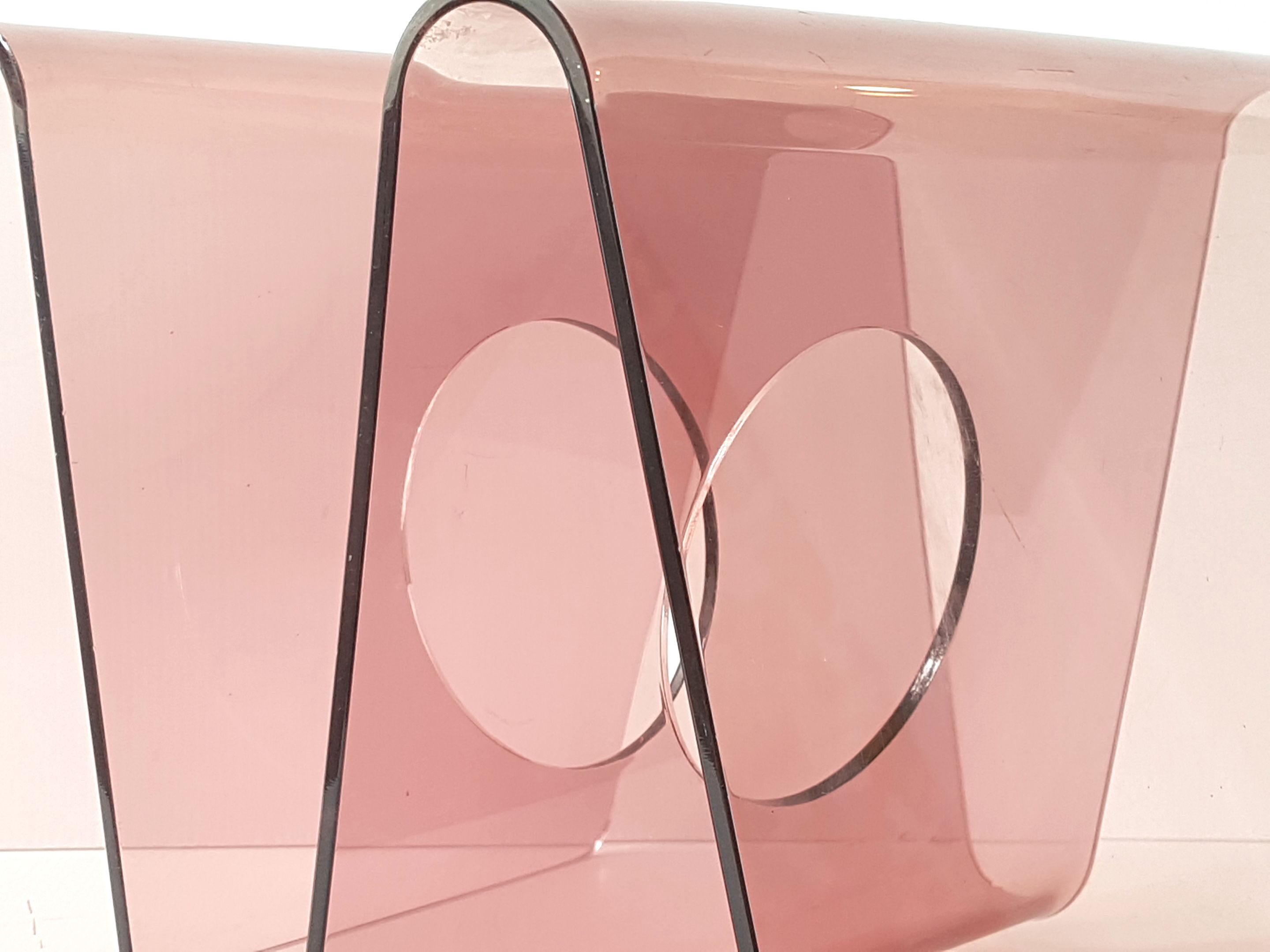 1970 Plexiglas magazine holder