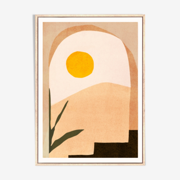 Art print “Desert Sunrise” A3