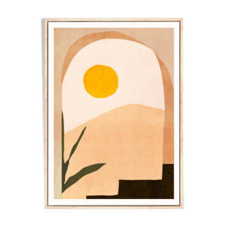 Art print “Desert Sunrise” A3