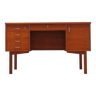 Teak desk, Danish design, 1970s, production: Denmark