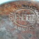 Pique flowers pottery savoyarde sign "F.Hertz" Annecy