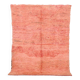 Vintage Moroccan rug 175 x 246 cm - Handmade Berber Rug - Pink Wool Rug