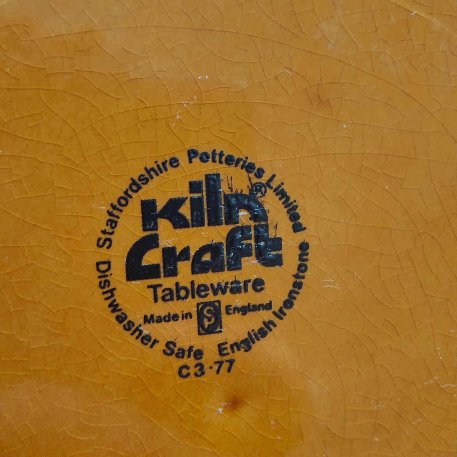 5 flat plates Staffordshire