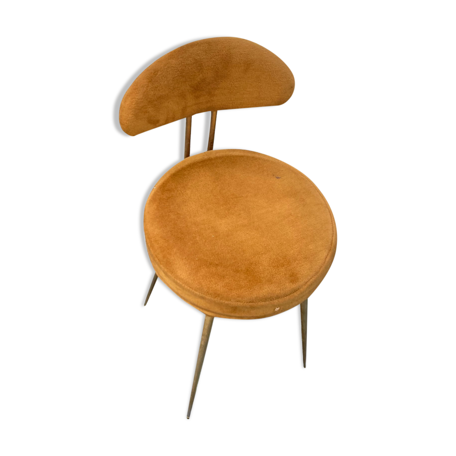 Pelfran chocolate fabric chair