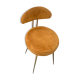 Pelfran chocolate fabric chair