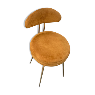 Pelfran chocolate fabric chair
