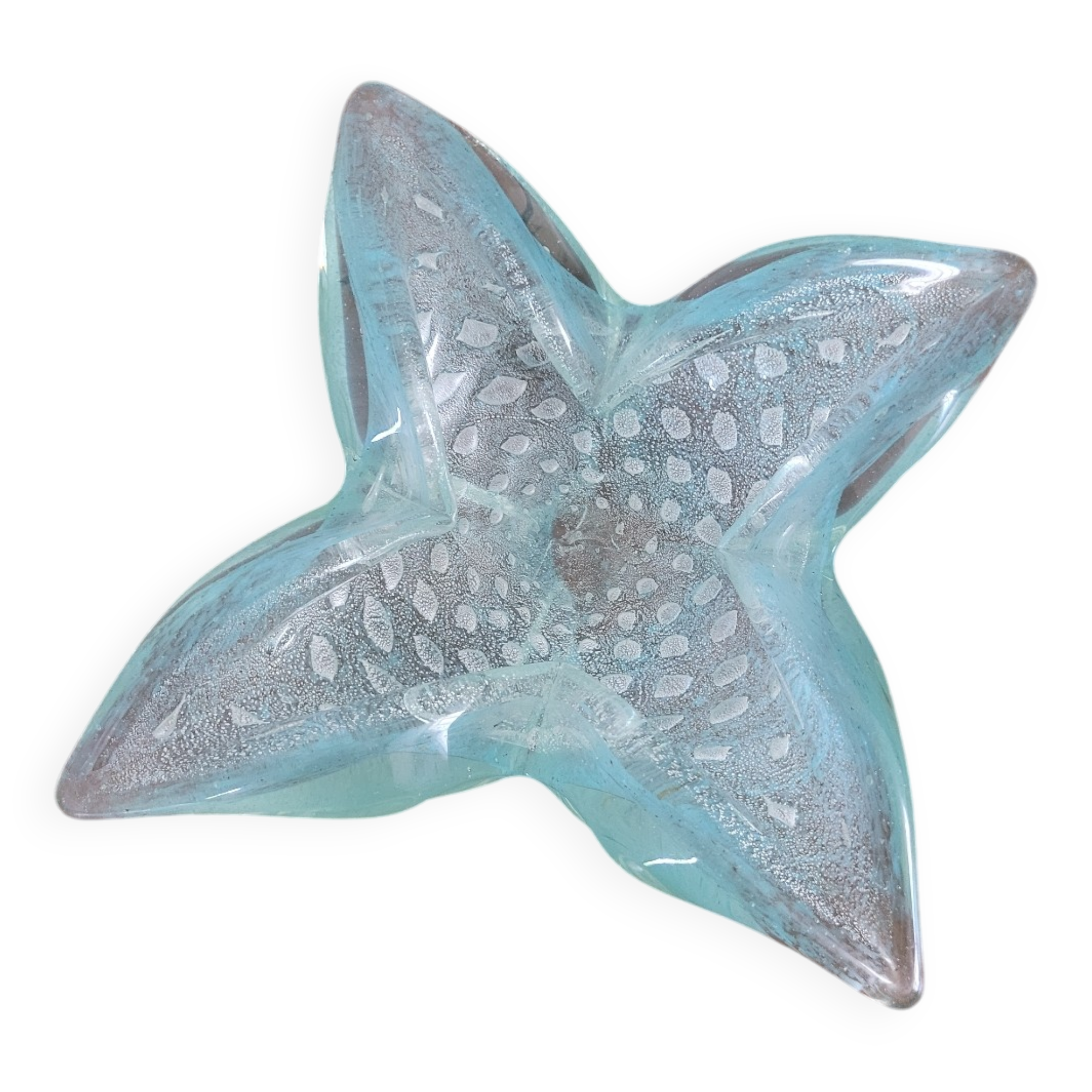 Murano glass pocket emptier