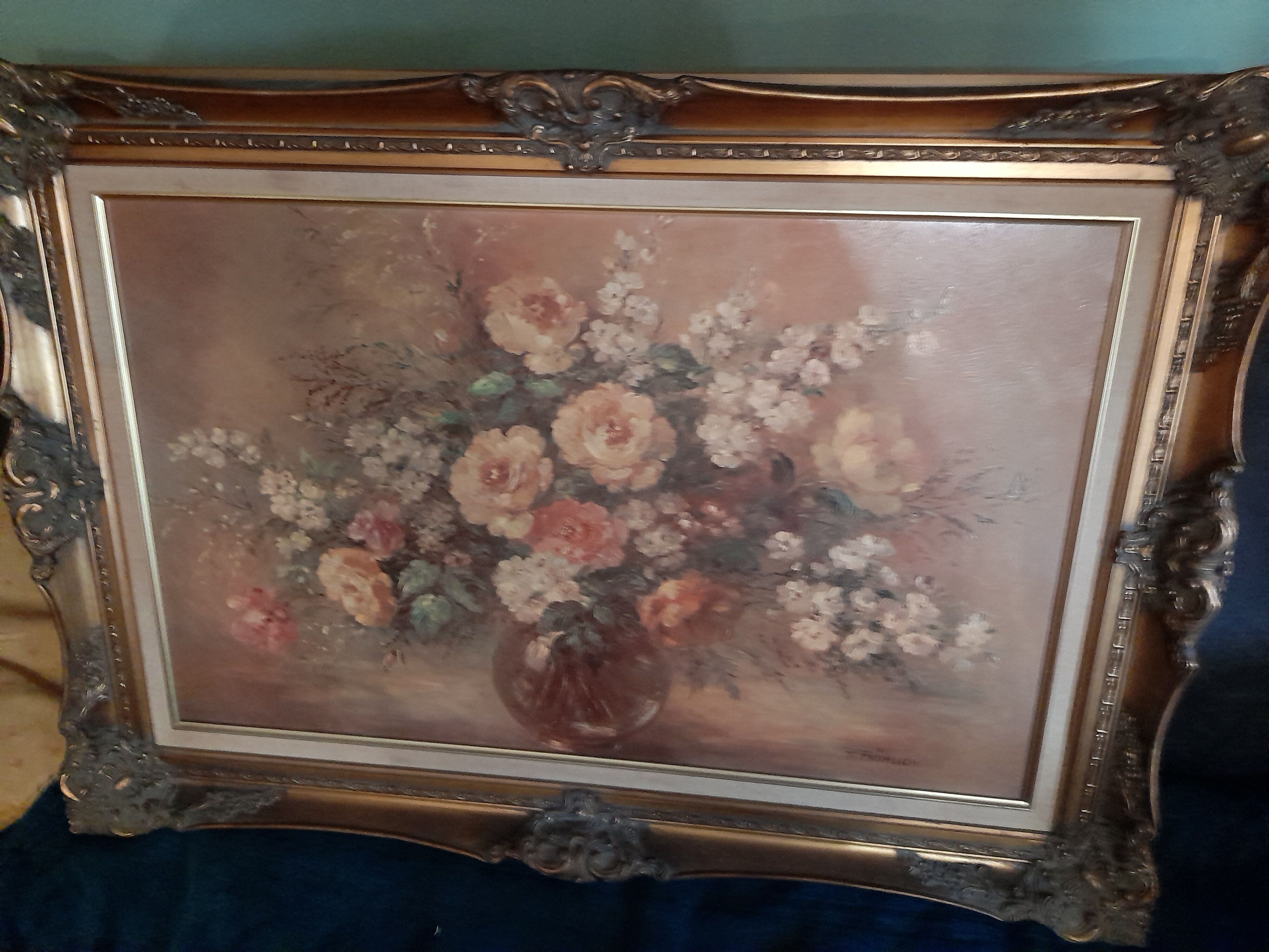 Oil-on-canvas painting by Fritz Fröhlich