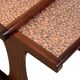 mid century  Copper nesting tables 'Birstall'