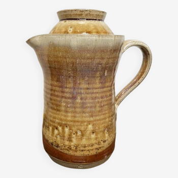 Original Brown stoneware teapot