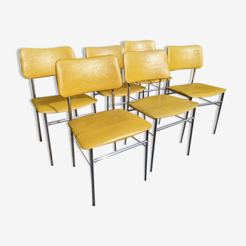 Serie de six chaises vintage Soudexvinyl