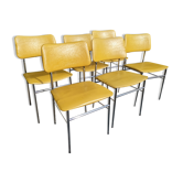 Series of six vintage chairs Soudexvinyl
