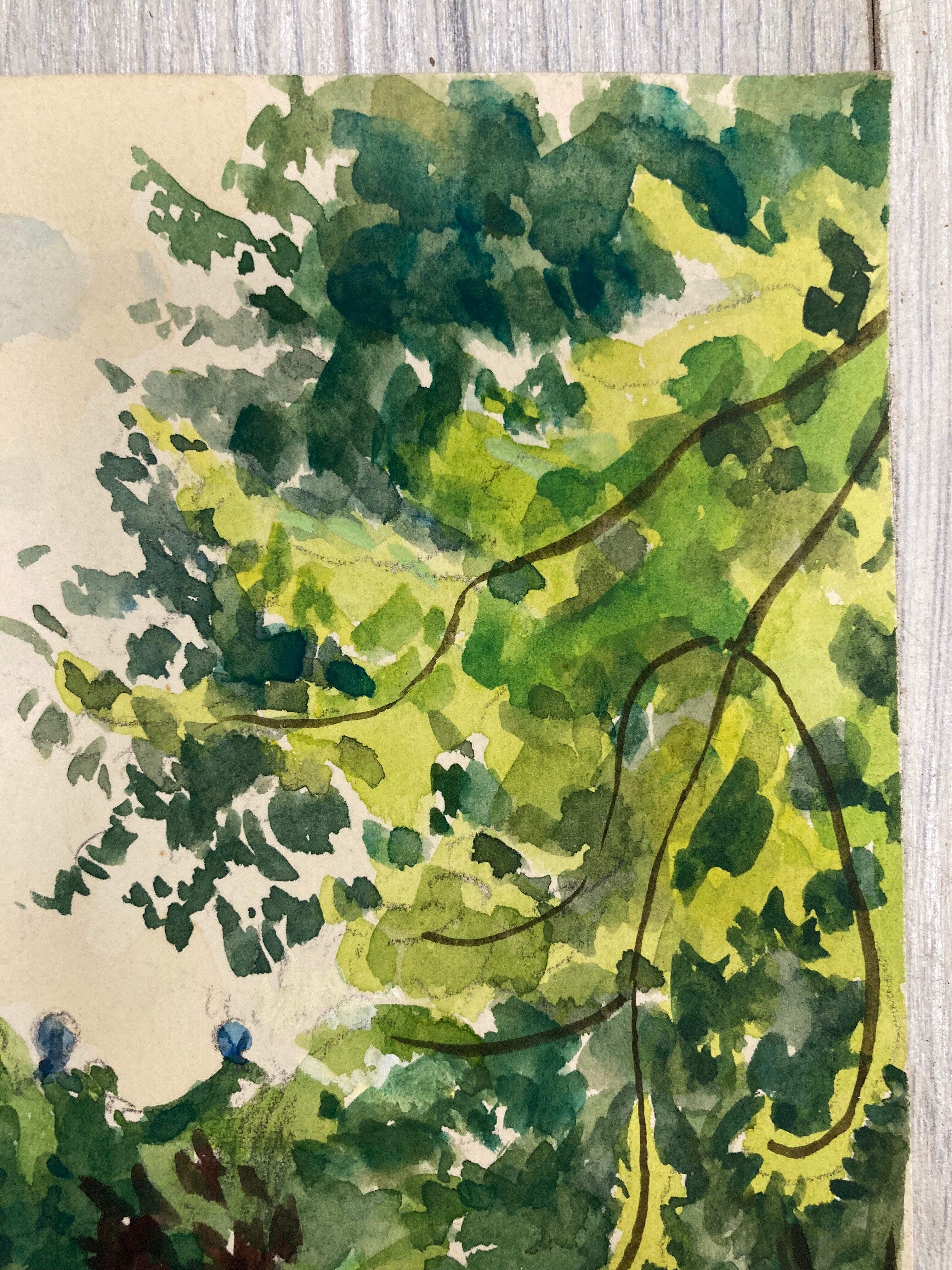 Aquarelle vintage