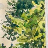 Vintage watercolor