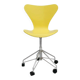 Model 3117 office swivel chair in yellow by Arne Jacobsen for Fritz Hansen, 1995