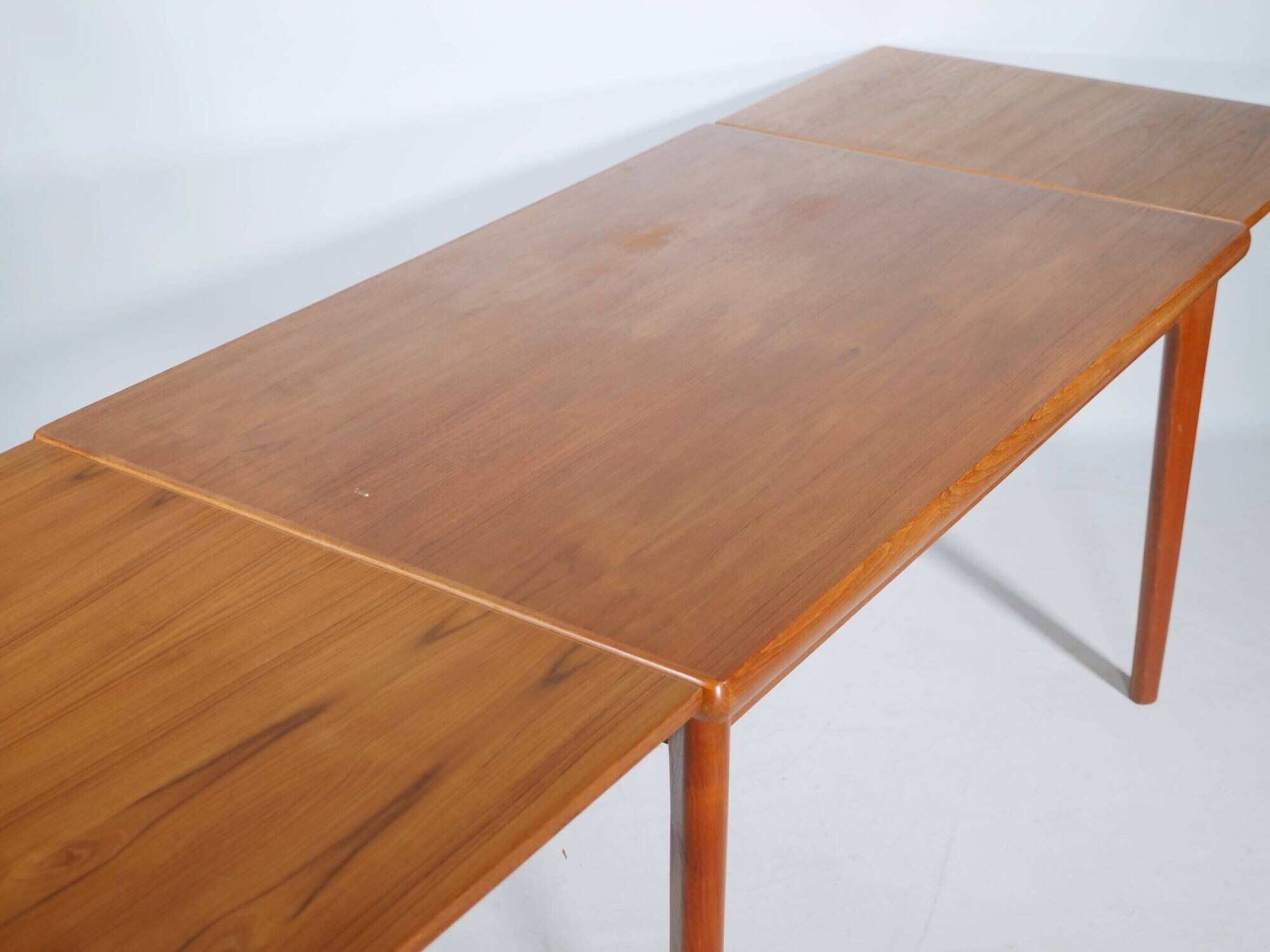 Teak Dining Table by Henning Kjaernulf for Vejle Mobelfabrik, 1960s