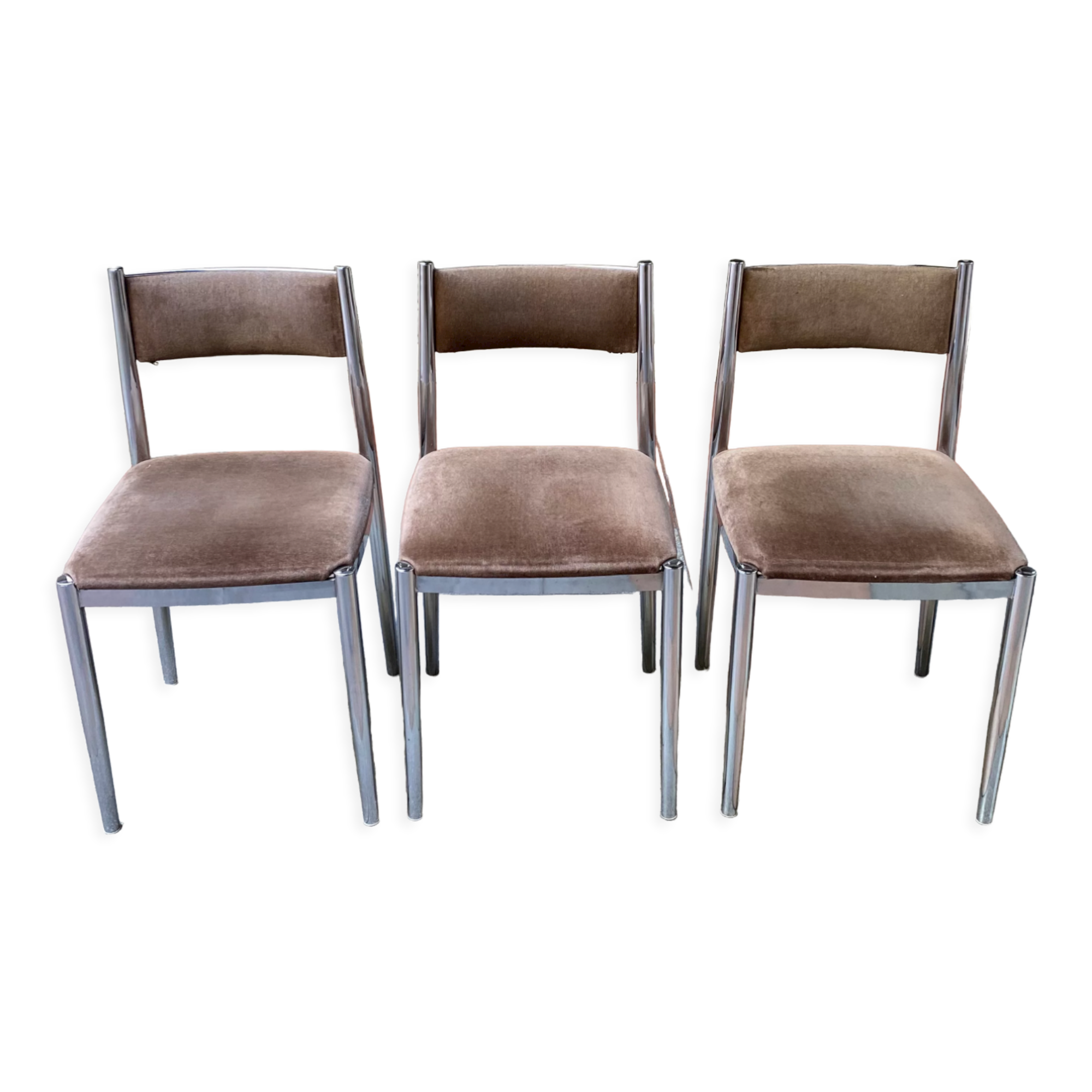 Set of 6 Nova Lux chairs 70s