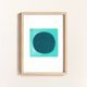 Duo de peintures abstraites - M300 et H246 - signées eEawy