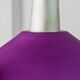 Metal retro pendant – postmodern Memphis style from the 1980s, purple, silver, green, striped cable, Pop Art interior, vintage light fixture