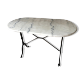 Table bistrot en marbre