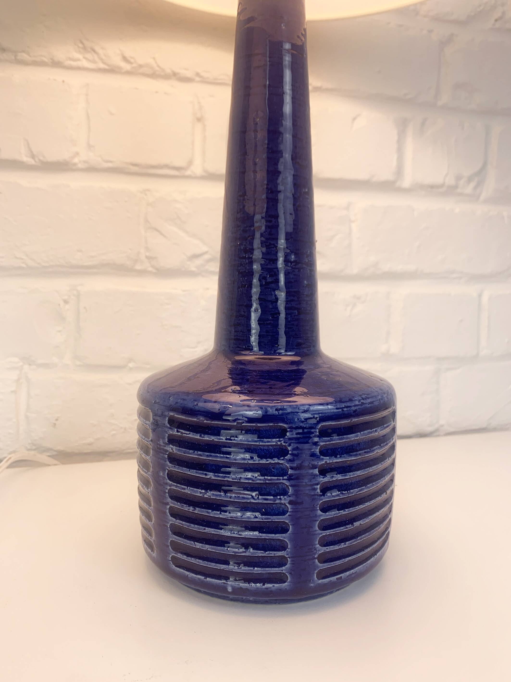 Pair of ceramic table lamps, Palshus, Per Linnemann-Schmidt