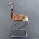 Pascal Mourgue's Biscia chair in cow skin, 70s