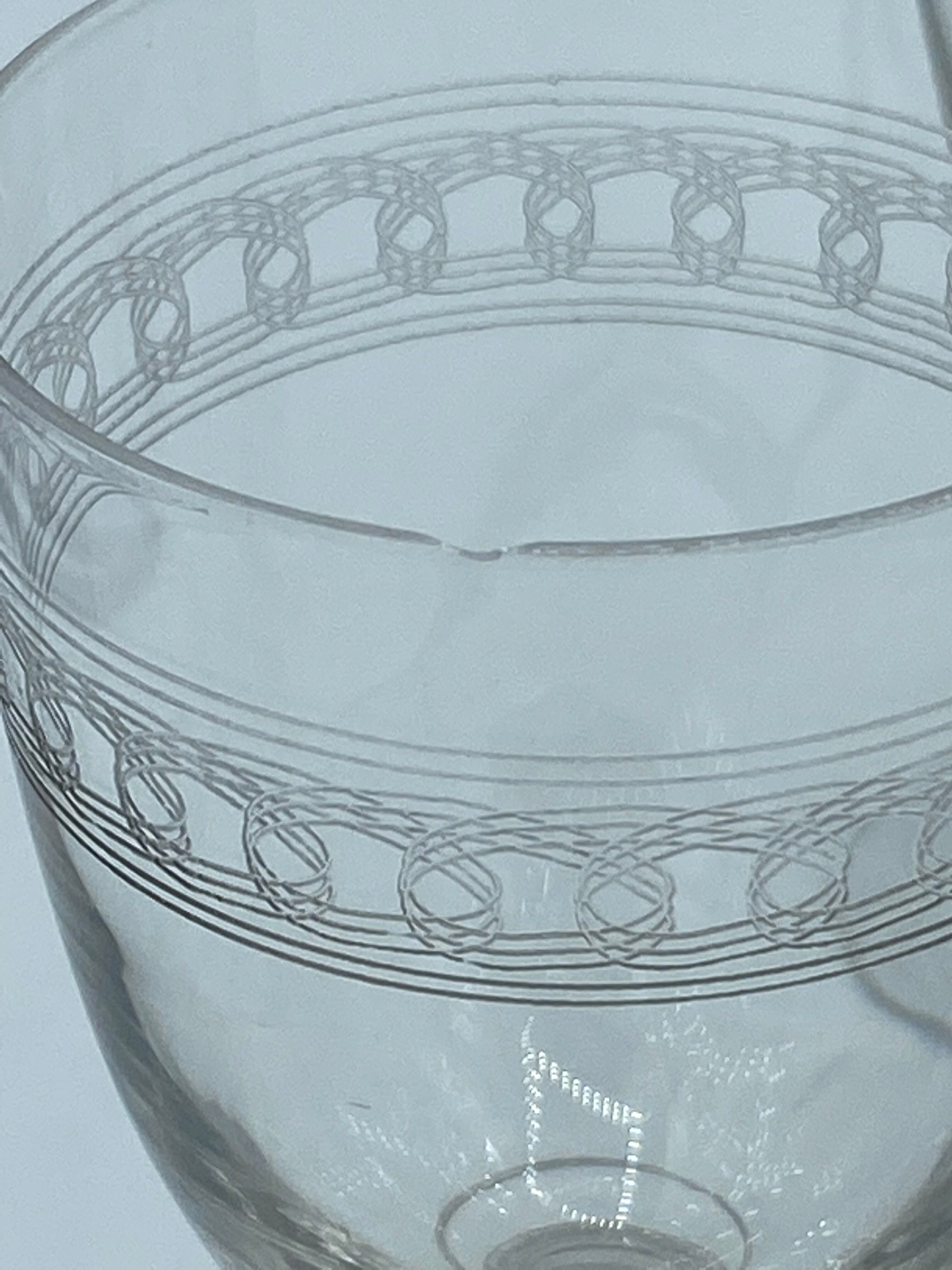 Ancient baluster glasses