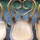 4 Thonet style bentwood chairs in beech.