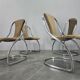 Set of Four Midcentury Dining Chairs, Gastone Rinaldi, Italy, 1970s