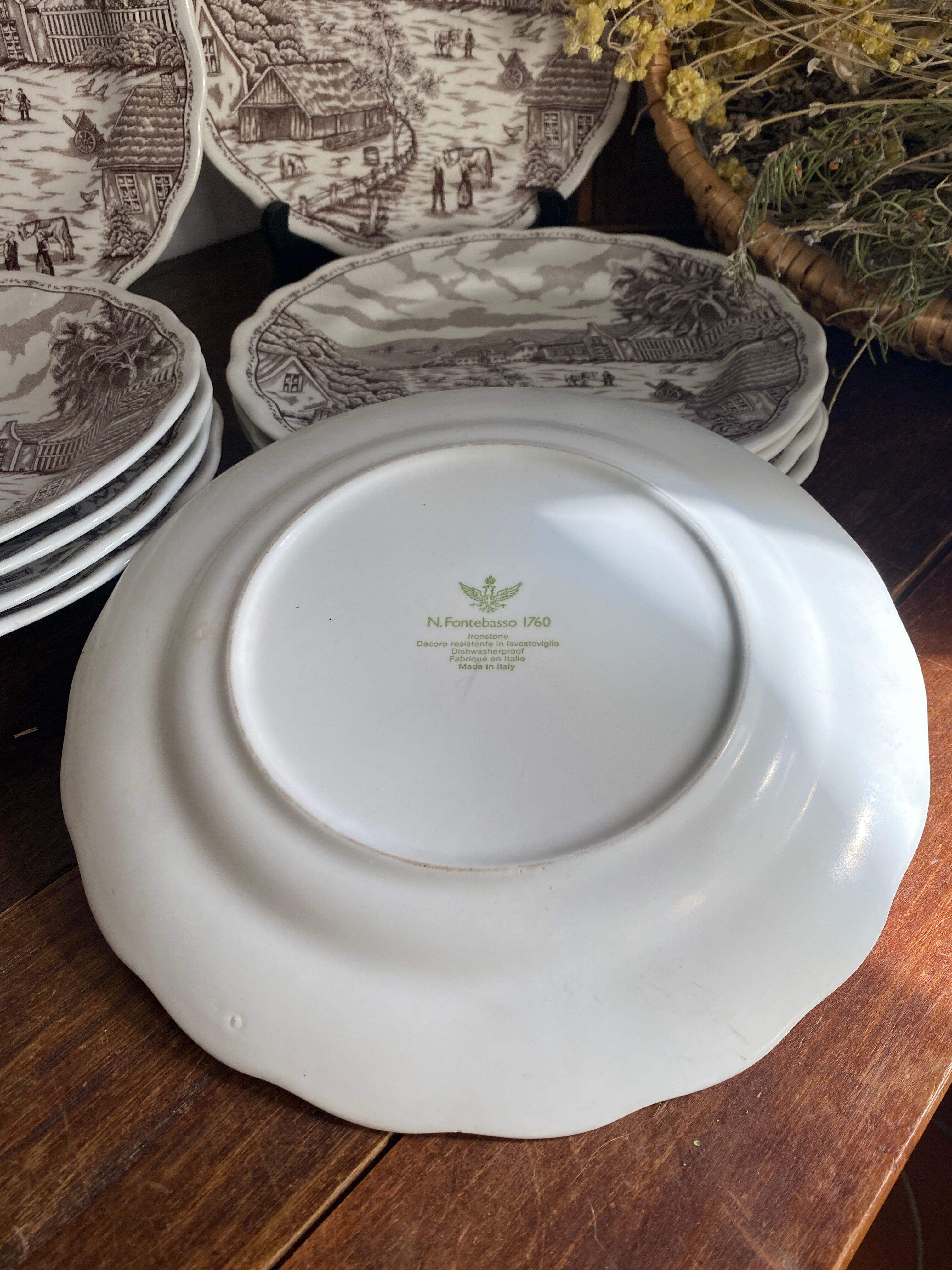 Plates, Fontebasso, Italy
