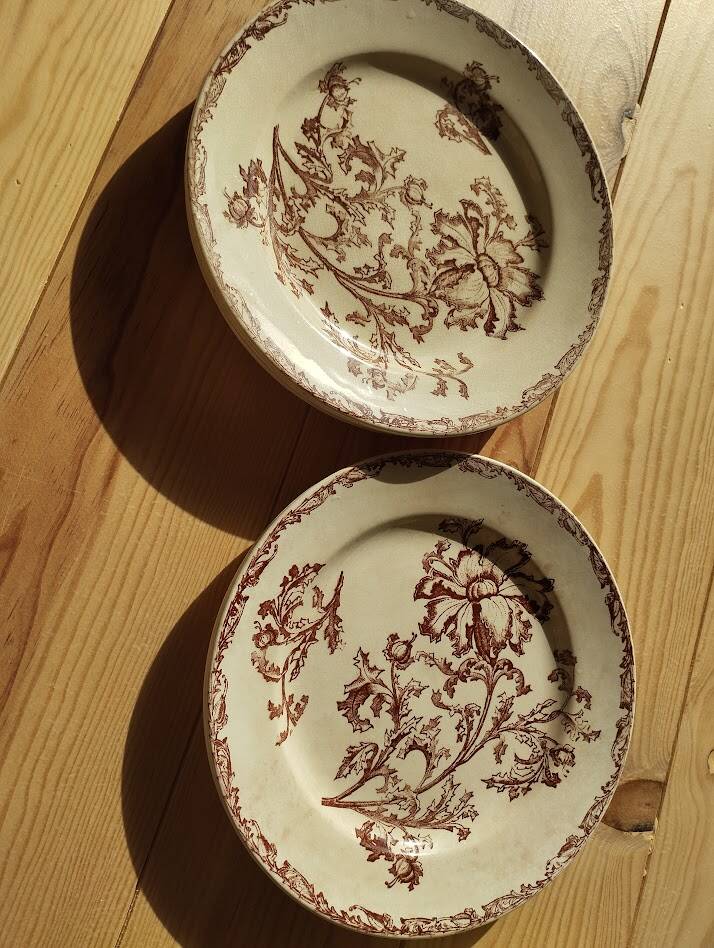 Datura plates iron earth