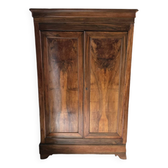 Armoire noyer Louis Philippe