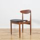 Chaises de salle à manger en teck des années 50 modèle 4507 par Ib Kofod Larsen pour G-Plan.